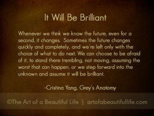 Cristina Yang Quote - Grey's Anatomy Farewell to Cristina