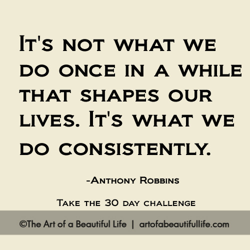 Change Your Thoughts, Change Your Life 30 Day Challenge | Read more... artofabeautifullife.com