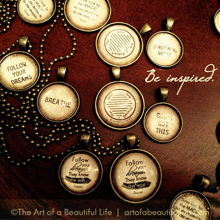 Follow Your Dreams..They Know the Way Necklace