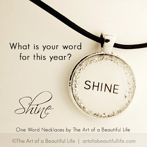 One Word Necklace - Inspirational Jewelry by artofabeautifullfie.com