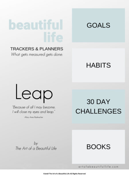 Leap Journal - Goal Planner and Goal Tracker - Tracks Goals, Habits, 30 Day Challenges Automatically - Digital Planner